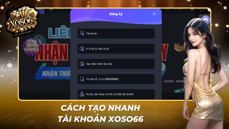 Hướng dẫn đăng ký Xoso66 nhanh gọn cho người mới